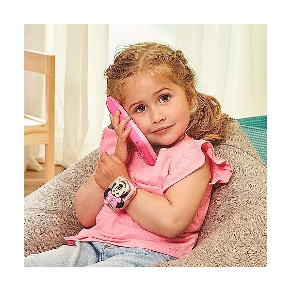 Vtech- Minnies Téléphone Portable éducatif, 80-562004