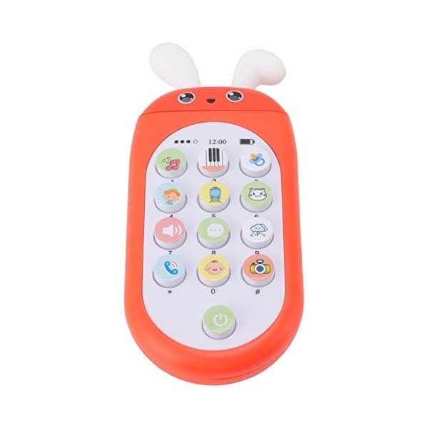 Bannt Jouet électronique pour Moniteur de bébé, Jouet interactif pour téléphone Portable pour léducation précoce des Parents