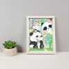 manchas Panda Puzzles Adultes, Puzzle pour Enfants en 3D, Cadre Photo, Jeux Panda, Décoration Murale, Fenêtre pour Garçons et