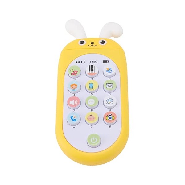 Bannt Jouet électronique pour Moniteur de bébé, Jouet interactif pour téléphone Portable pour léducation précoce des Parents