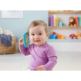 Fisher-Price Mon Téléphone Selfie, hochet de dentition portable avec un miroir, pour bébé dès 3 mois, GML96