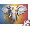 Puzzles De 300 Pièces- Effet de Mur 3D déchiré, Bricolage, Divertissement Créatif, Amusement, pour Adultes Et Enfants De 14 A