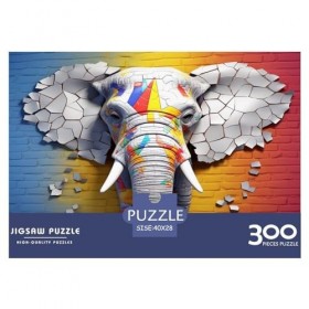 Puzzles De 300 Pièces- Effet de Mur 3D déchiré, Bricolage, Divertissement Créatif, Amusement, pour Adultes Et Enfants De 14 A