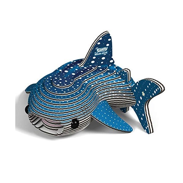 EUGY Requin baleine Eco-Friendly 3D Paper Puzzle 049