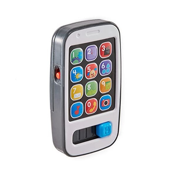Fisher-Price Mon Téléphone Mobile Jouet Portable Bébé pour Apprendre les Chiffres, le Calcul et Formules de Politesse, 6 Mois