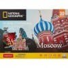 Cubic Fun Moscow St. Basils Cathedral 222 Pieces 3D Puzzles