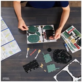 4D BUILD - Puzzle 3D STAR WARS - Maquette Star Wars 93 Pièces - Casque Boba Fett Inspiré Saga - Puzzle Adulte - Jeu de Constr