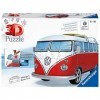 Ravensburger - Puzzle 3D - Combi T1 Volkswagen - A partir de 8 ans - 162 pièces numérotées à assembler sans colle - Accessoir