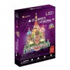 Puzzle 3D - San Basilio LED | Maquette A Construire | Puzzle 3D Adulte Et Puzzle 3D Enfant | Puzzle Enfant 8 Ans | Maquette J