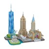 Puzzles 3D - Puzzle 3D New York, Puzzle 3D Enfant Et pour Adultes, Puzzle Adulte 3D, Modèles À Assembler Adultes, Jeux Dasse