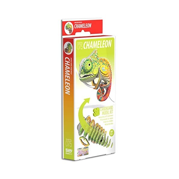 EUGY Kit de bricolage caméléon 3D