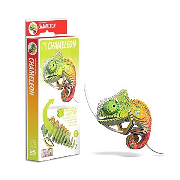 EUGY Kit de bricolage caméléon 3D