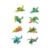 ibasenice 16 Pièces Jouets Déveil Scie Sauteuse Casse-tête davion Jouet De Puzzle davion 3D Meubles Manuel