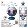 Ravensburger - Puzzle 3D Ball - Disney La Reine des Neiges 2 - A partir de 6 ans - 72 pièces numérotées à assembler sans coll