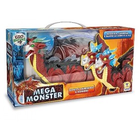 Teorema - 66856 - Mega Dragon à 2 têtes Qui Marche avec Effets sonores et Lumineux