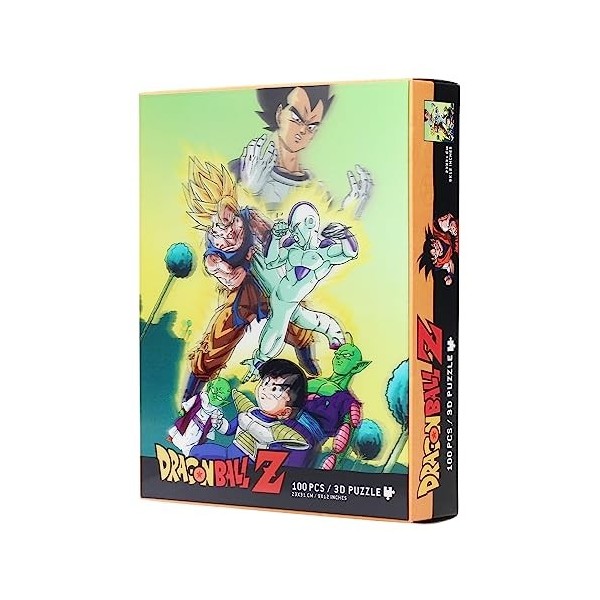 SD TOYS Puzzle 100 Effet 3D Namek Battle Dragon Ball Z, SDTDRB25567