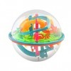 ISO TRADE- Maze Jeu 3D Intellect Ball 4672 Puzzles, Multicolore