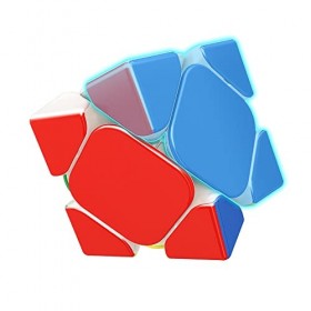Oostifun MoYu Cubing Classroom RS Skewb Oblique Rapide Puzzle Cube sans Autocollant RS Oblique Magique Puzzle Cube Maglev Ver