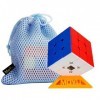 Gobus MoYu MoFangJiaoShi Cubing Classroom 2020 RS3M Magic Cube 3x3 RS3M Magic Cube avec Un Support de Cube et Un Sac Stickerl