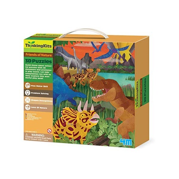 4 m Dinosaurs 3D Puzzles de Sol