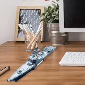 puzzlegame Navire Puzzle 3D | Kit dartisanat de Construction de Puzzle destructeur réaliste | Jouets de Puzzle pour et Adult