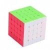 Dilwe Cube de Vitesse, 5x5x5 Cube Magique de Rotation Jouet Cadeau Anniversaire Enfants