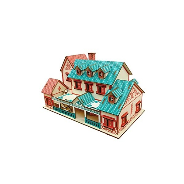 Puzzle 3D - Puzzle en Bois - L - Narat Villa