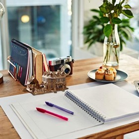 Puzzles 3D, Puzzle Maison en Bois Bricolage, Construction modèles Casse-tête éducatifs, Cadeaux Collection dhalloween pour H