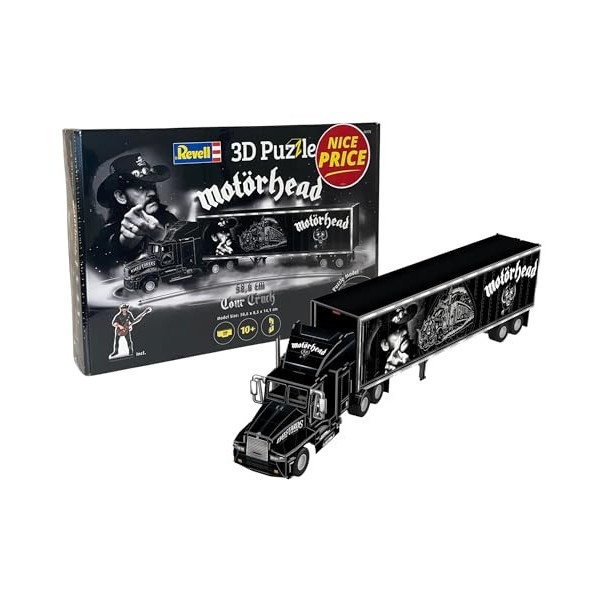 Revell-Revell-00173-Puzzle 3D Tour Truck Motorhead Rompecabezas, 00173, Multicolor