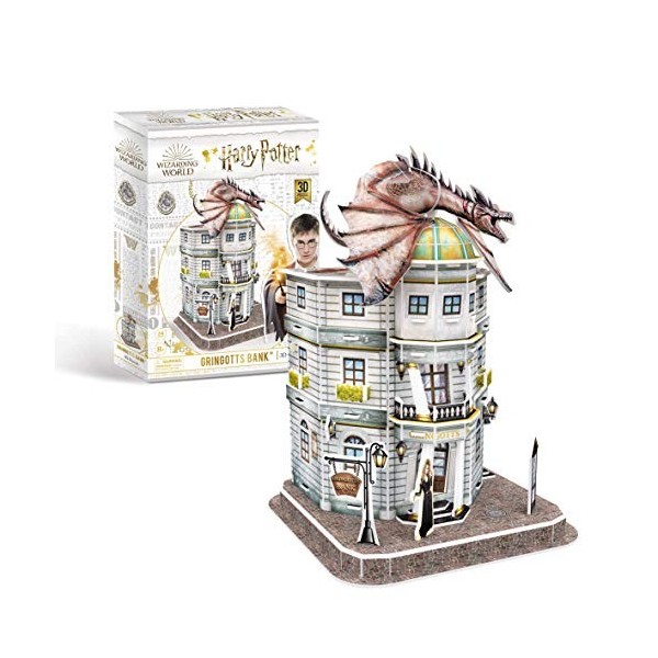 University Games 7615 Harry Potter Gringotts Bank 3D Puzzle