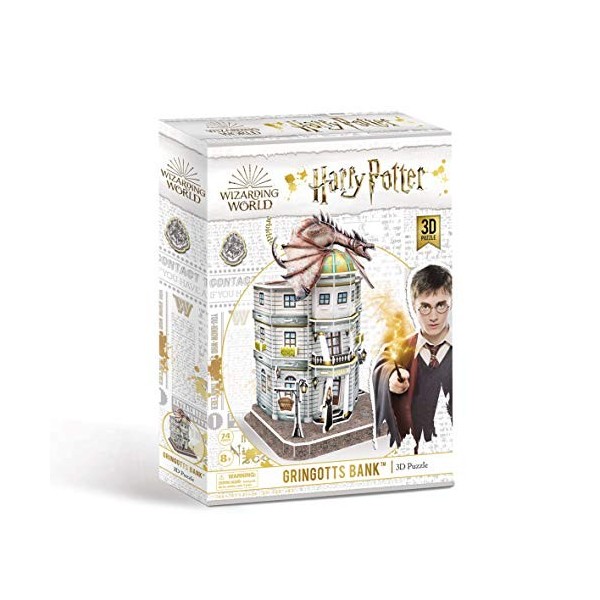 University Games 7615 Harry Potter Gringotts Bank 3D Puzzle