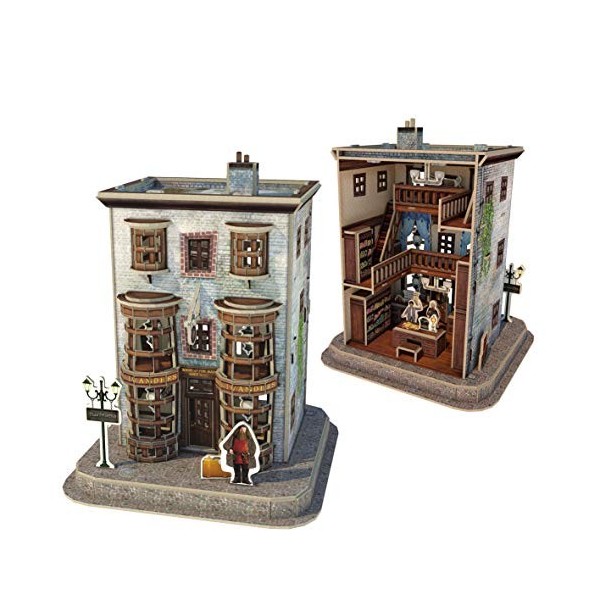 University Games 7595 Harry Potter Diagon Alley Olivanders Wand Shop 3D Puzzle