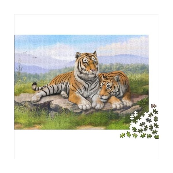 cerf Puzzles Adulte 300 Pieces Dessin animé Artisanat Cadeau Famille Puzzle Classique 3D Puzzle Jouet en Bois Cadeau Unique D