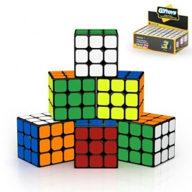 ROXENDA Speed Cube Ensemble 2X2 3X3 4X4 5X5 Cube Magique Brillant