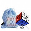 OJIN Yongjun YJ MGC II 3x3 V2 M Vitesse Cube YJ MGC 3 V2 3 Couches Puzzle Cube 3x3x3 avec Un trépied Cube et Un Sac Cube Noi