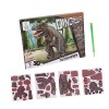 DIKACA 1 Ensemble 39 Puzzle Dinosaure Puzzle pour Enfants Jouet De Tri De Puzzle Puzzles De Bricolage Jouet Éducatif Précoce 