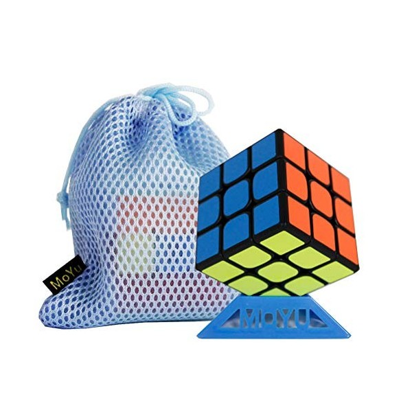 Oostifun MoYu MoFang JiaoShi 2020 RS3M 3x3x3 Cube Cubing Classroom 2020 MF3RS3M 3X3 MF3 RS3 M V3 Cube Puzzle avec Un trépied 