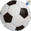 Casiler 1000pcs 3D Round Puzzle Basketball Football Pattern Puzzles Jeu Intellectuel Drôle pour Enfants Adultes