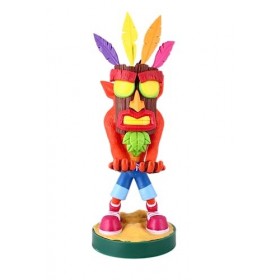 Figurine - Crash Bandicoot Aku Cable Guy - Support Manette/Téléphone