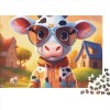 Dessin animé Panda Puzzles Adulte 300 Pieces Animaux Mignons Artisanat Cadeau Famille Puzzle Classique 3D Puzzle Jouet en Boi