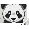 Dessin animé Panda Puzzles Adulte 300 Pieces Animaux Mignons Artisanat Cadeau Famille Puzzle Classique 3D Puzzle Jouet en Boi