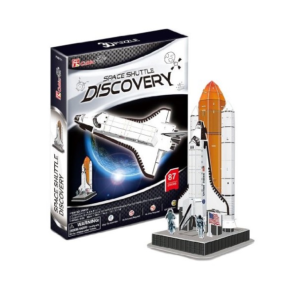 3D three-dimensional puzzle space shuttle Discovery japan import 