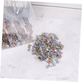 ibasenice 1 Ensemble 1000 Pièces Casse-tête De Terrain Puzzle 3D Énigmes Difficiles pour Adultes Jouets pour Le Plaisir des A