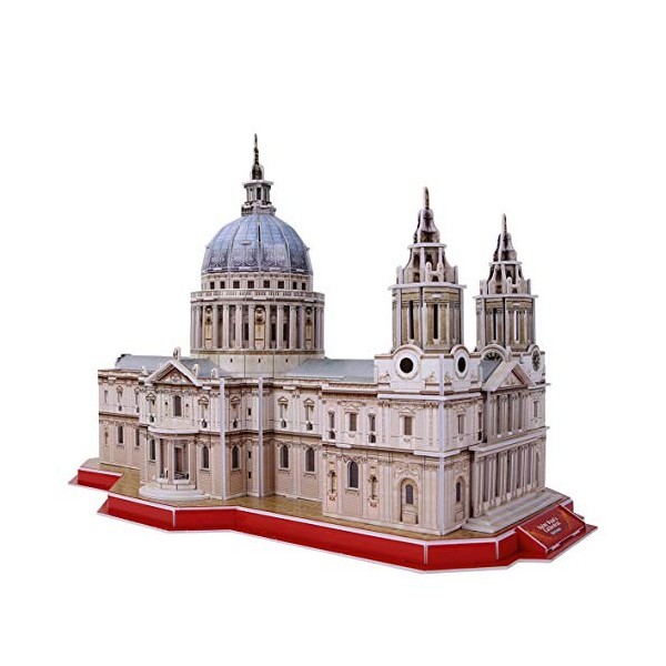 World Brands- National Geographic St Pauls Cathedral, Cubic Fun, Maquette à Monter soi-même, Puzzle 3D, Kit de Construction, 