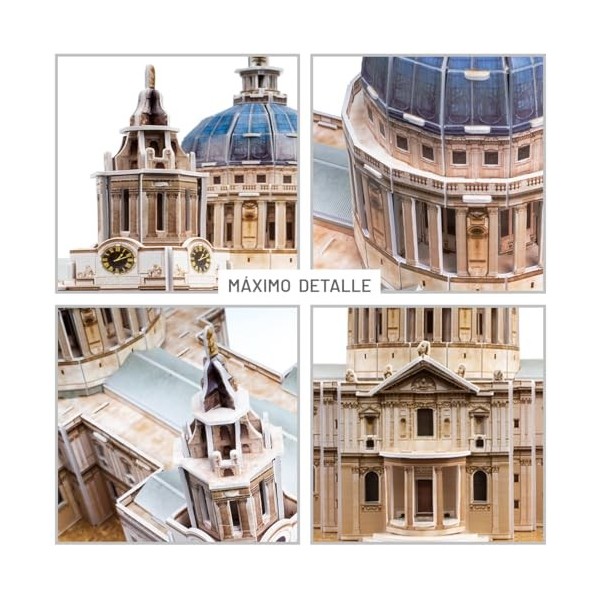 National Geographic - Puzzle 3D St Paul Cathédrale | Puzzles 3D | Maquettes pour construire des adultes et des enfants | Puzz