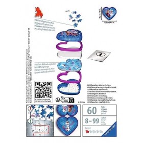 Herzschatulle - Frozen 2. 3D Puzzle 54 Teile