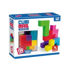 Ludilo-8436536808216 Cubimag Ludilo logique, Enfants, Puzzle 3D, Jeux magnétiques de Voyage, Jouets éducatifs, 843653680821