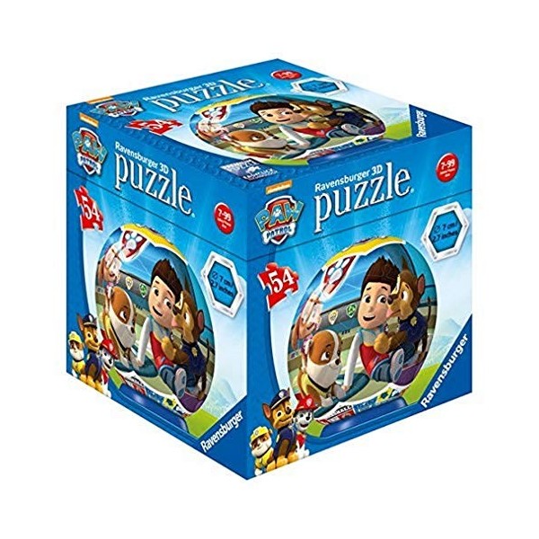 Ravensburger - 11917 - Puzzle 3D - Pat Patrouille - 54 Pièces - Multicolore