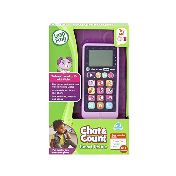 LeapFrog Smart Phone pour Enfant Grenouille Discuter et Compter