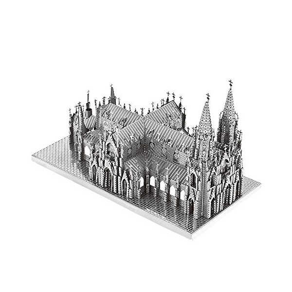 Moutu /Nanyuan - Puzzle 3D en métal - Cathédrale de St Patrick - B32201 - Kit de modélisme 3D découpé au laser - Jouet à asse